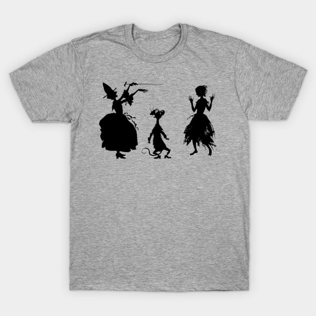 Arthur Rackham Cinderella Magic T-Shirt by Pixelchicken